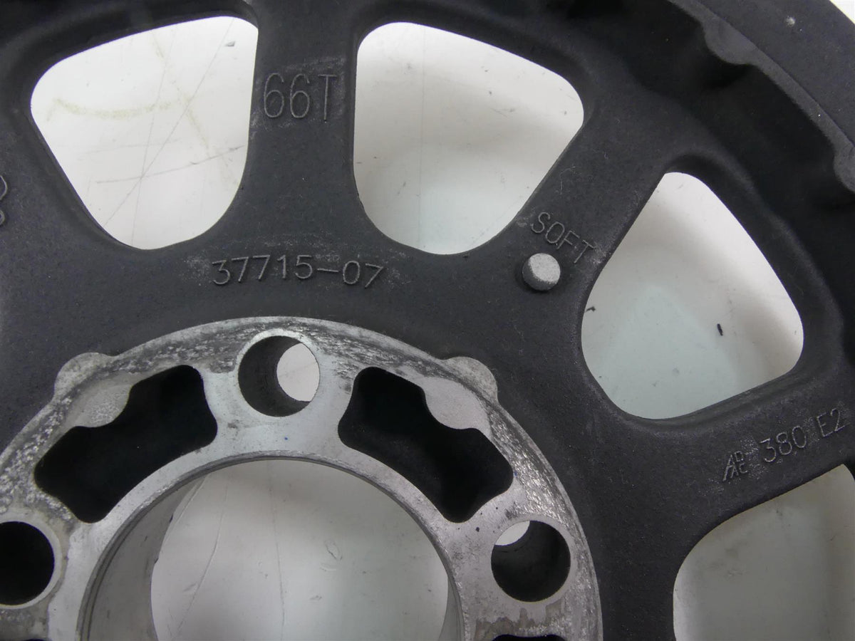 2008 Harley Softail FXSTB Night Train Rear Belt Pulley Sprocket 66T 37715-07 {{ shop.shopifyCountryName }} - Mototech271