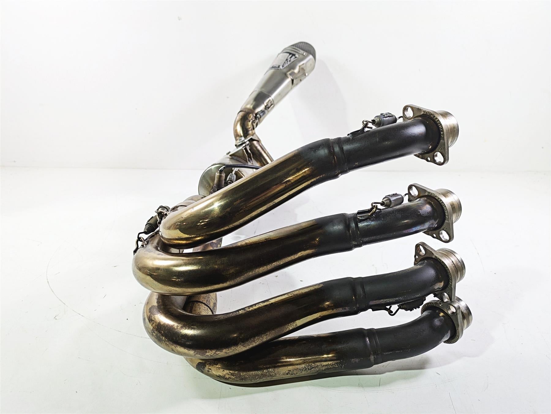 2008 Suzuki GSXR600 Yoshimura Full Header Muffler Exhaust System Set R55 R-55 {{ shop.shopifyCountryName }} - Mototech271