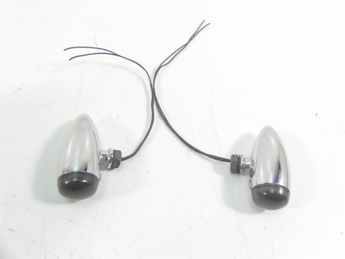 2008 Harley Softail FXSTB Night Train Rear Aftermarket Blinker Turn Signal Set {{ shop.shopifyCountryName }} - Mototech271