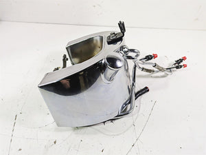 2016 Harley FLSTC Softail Heritage Chrome Oil Tank & Hoses 62498-01A | Mototech271
