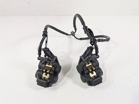 2009 Yamaha FZ1 FZS10 Fazer Front Brake Caliper + Lines Set 2D1-2580T-00 {{ shop.shopifyCountryName }} - Mototech271