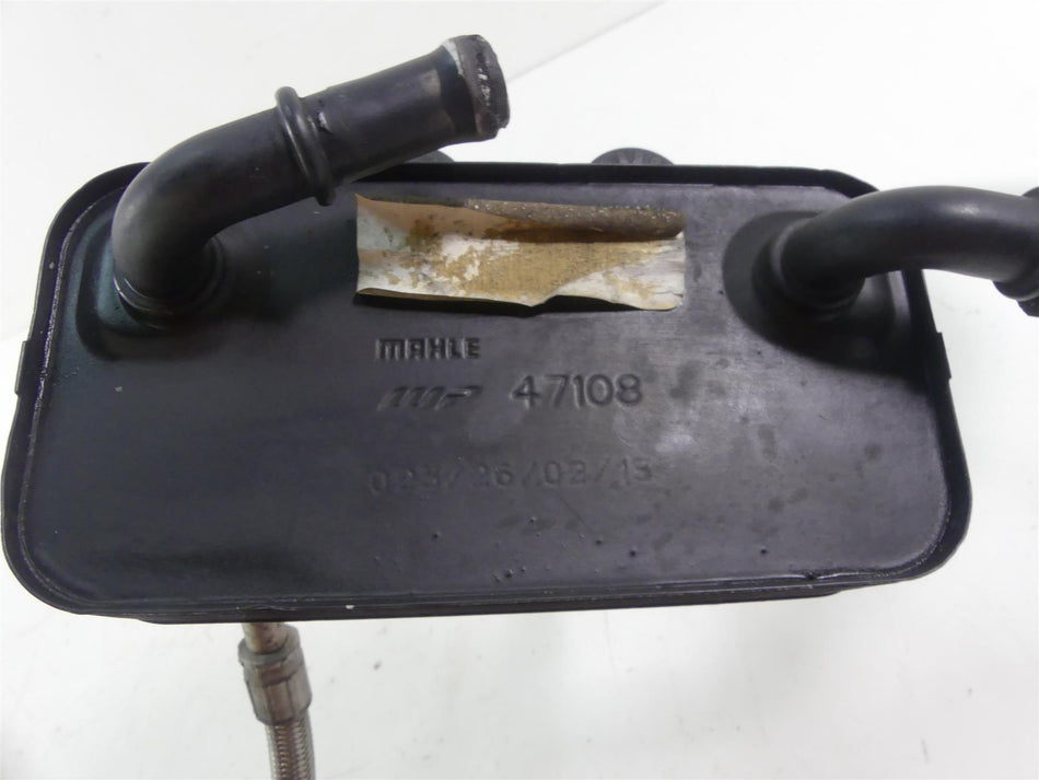 2013 Ducati Streetfighter 848 Oil Cooler Heat Exchanger & Lines Hoses 54710011A {{ shop.shopifyCountryName }} - Mototech271