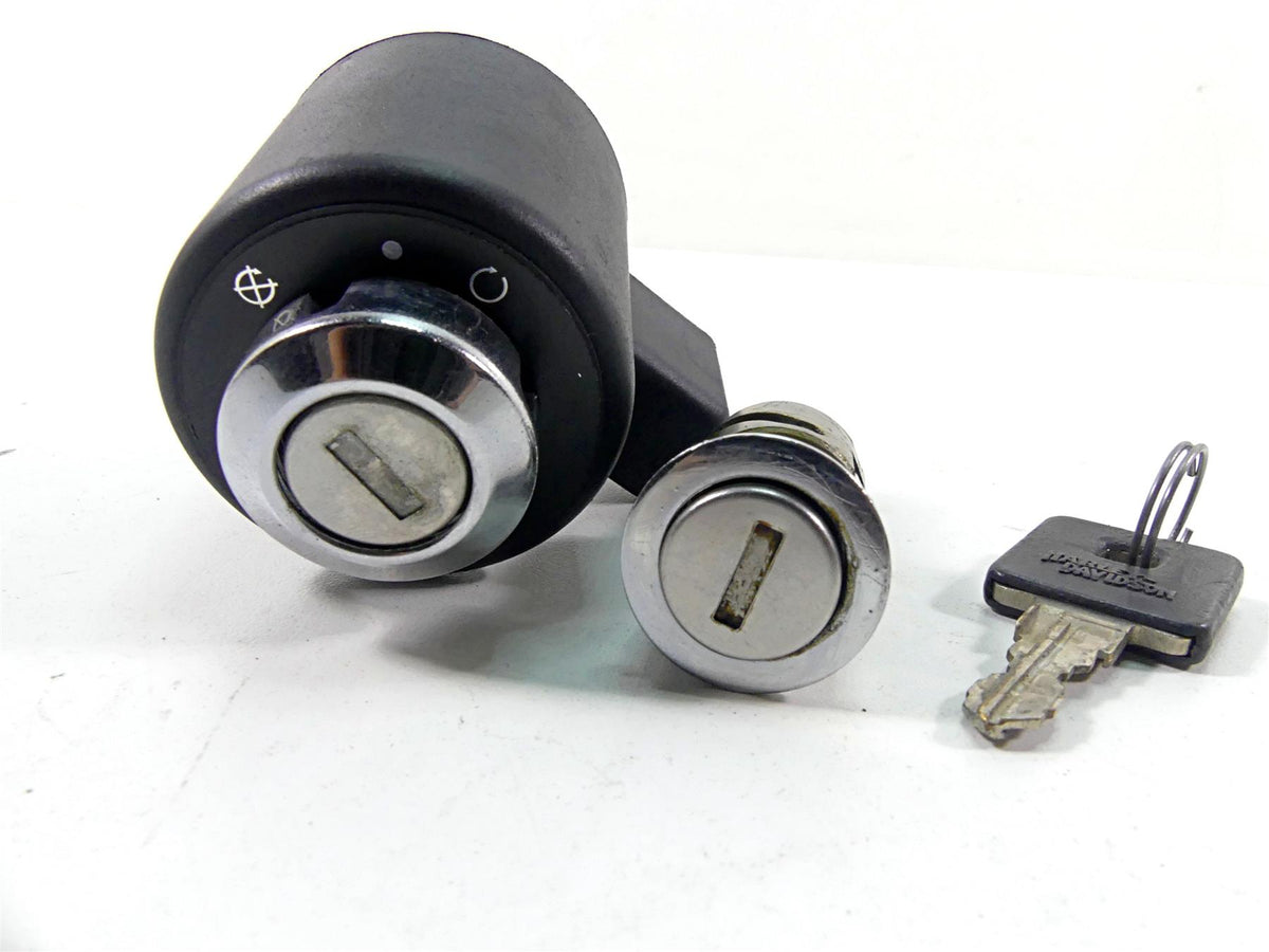 2009 Harley XR1200 Sportster Ignition Switch Steering Lock Key Set 48154-05 {{ shop.shopifyCountryName }} - Mototech271