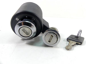 2009 Harley XR1200 Sportster Ignition Switch Steering Lock Key Set 48154-05 | Mototech271