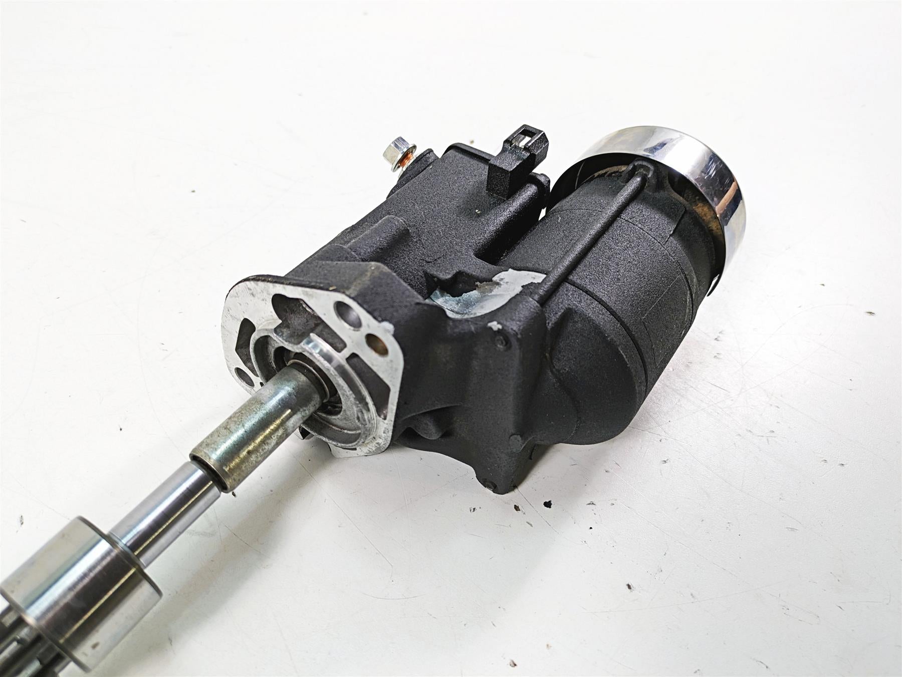 2006 Harley Softail FXSTSI Springer Engine Starter Motor 31553-94B {{ shop.shopifyCountryName }} - Mototech271