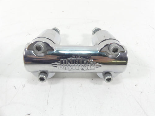 2017 Harley FLS Softail Slim Handlebar Handle Bar Riser Clamp Set 56998-09 | Mototech271