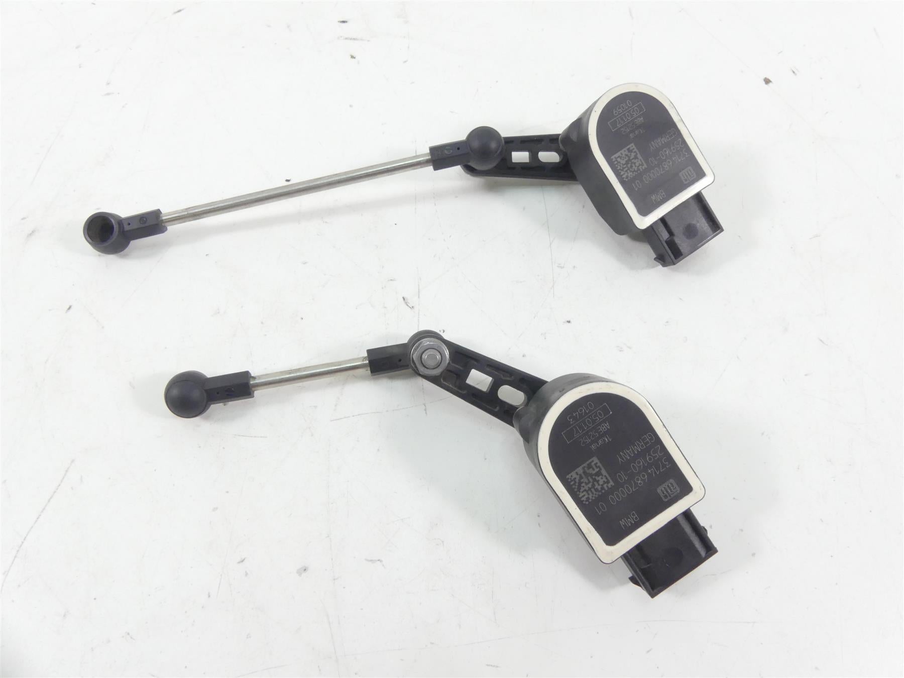 2017 BMW R1200RT K52 Front Rear Bike Level Leveling Sensor Set 37146860843