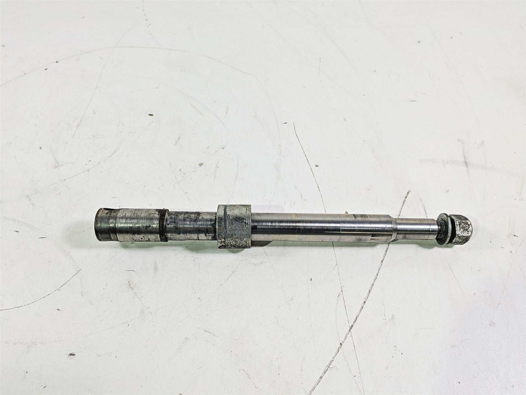 2008 Harley FLSTC 105TH Softail Heritage Front Axle Wheel Spindle 41545-07A {{ shop.shopifyCountryName }} - Mototech271
