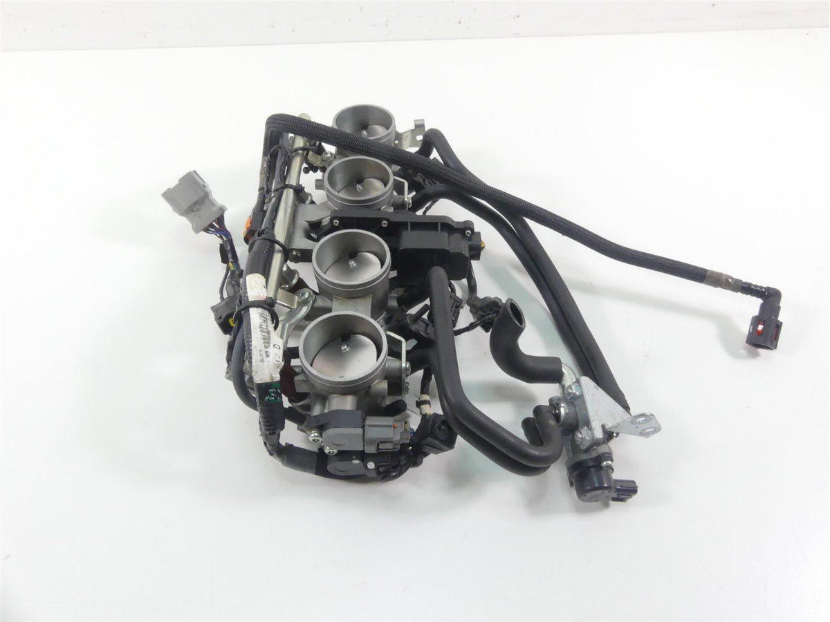 2012 Kawasaki ZX1400 ZX14R Ninja Throttle Body Bodies & Wiring Set 16163-0780 {{ shop.shopifyCountryName }} - Mototech271