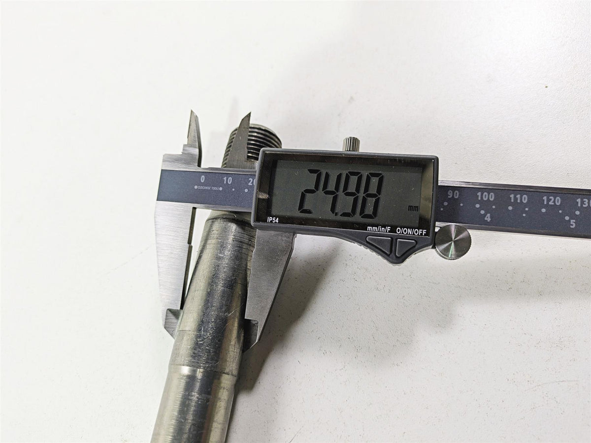 2018 Harley FLHCS Softail Heritage 115th Front Wheel Spindle Axle 25mm 43000080 {{ shop.shopifyCountryName }} - Mototech271