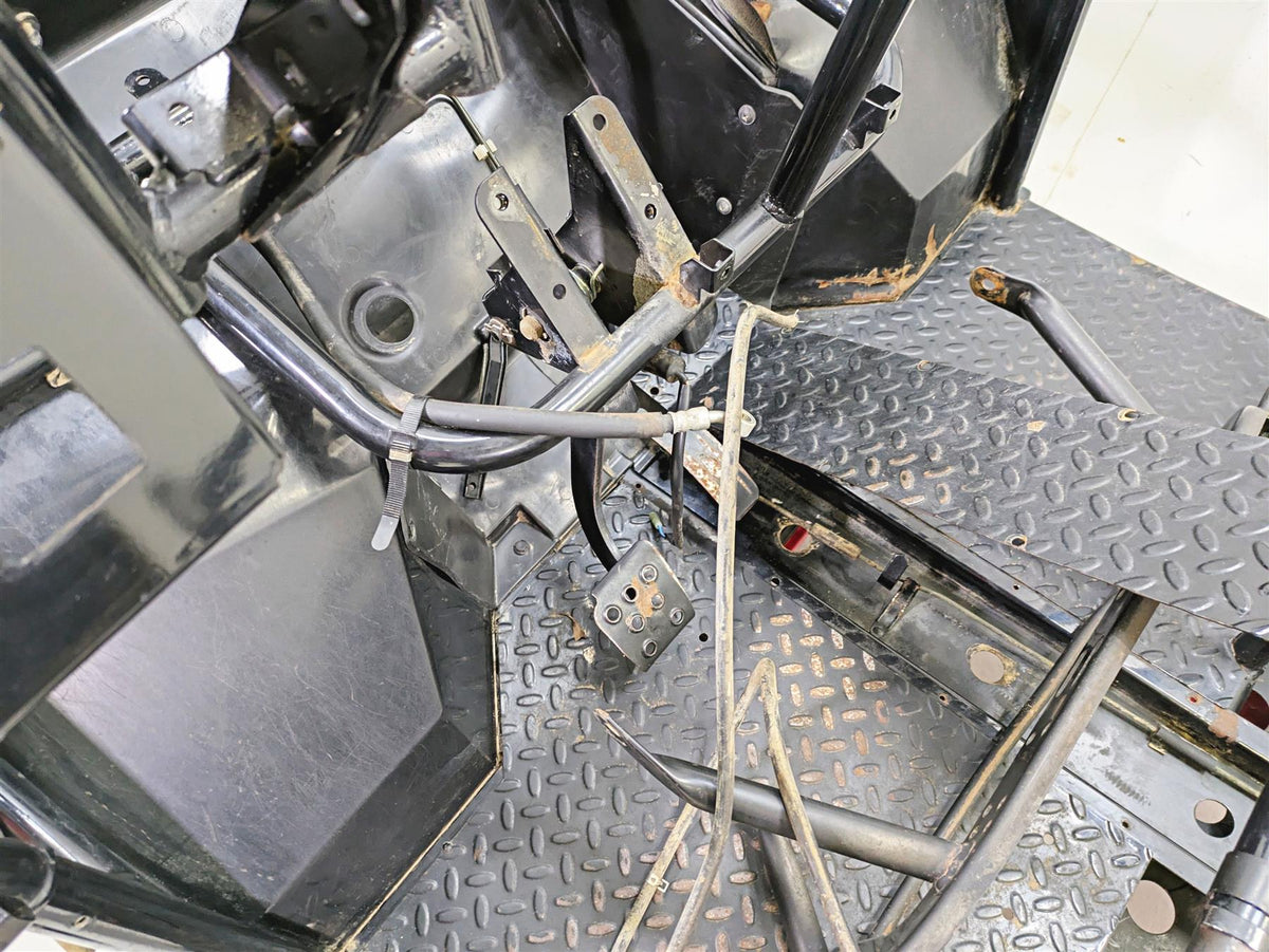 2010 Kawasaki 610 4x4 Mule Straight Main Frame Chassis & Foot Pedals With Clean Texas Title {{ shop.shopifyCountryName }} - Mototech271