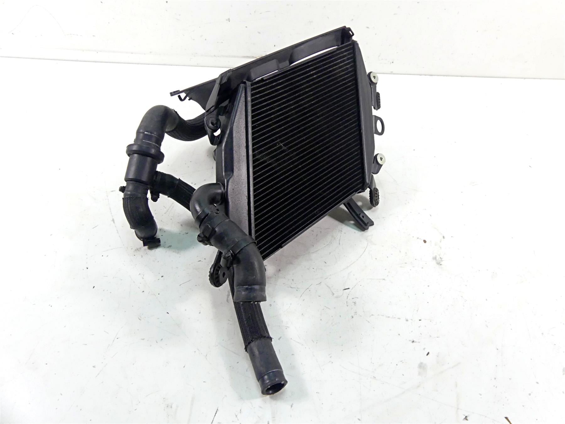 2013 Ducati Diavel Red Left Radiator Fan Set - No Leaks 54840891B {{ shop.shopifyCountryName }} - Mototech271