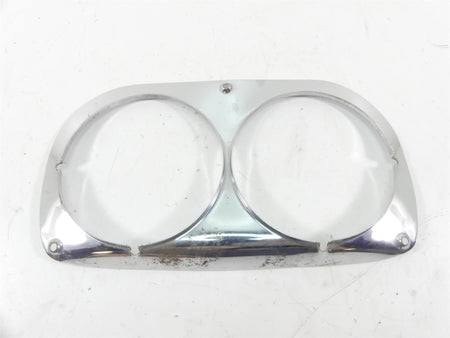 1989 Harley Touring FLTC Tour Glide Headlight Head Light Bezel Trim 58460-80 {{ shop.shopifyCountryName }} - Mototech271