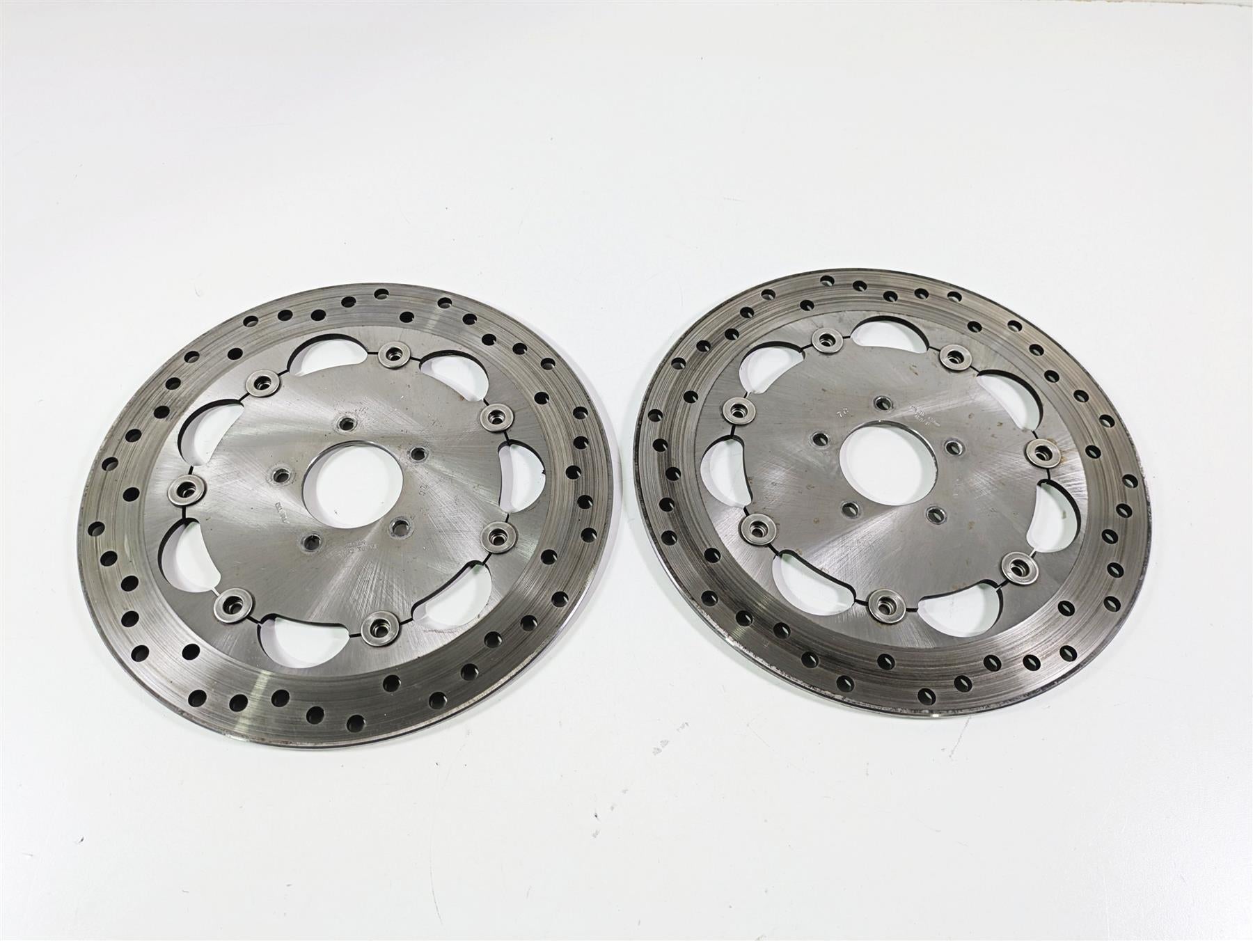 2014 Harley FXDF Dyna Fat Bob Front Brake Rotor Disc Set 46717-10 {{ shop.shopifyCountryName }} - Mototech271