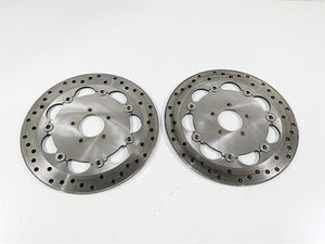 2014 Harley FXDF Dyna Fat Bob Front Brake Rotor Disc Set 46717-10