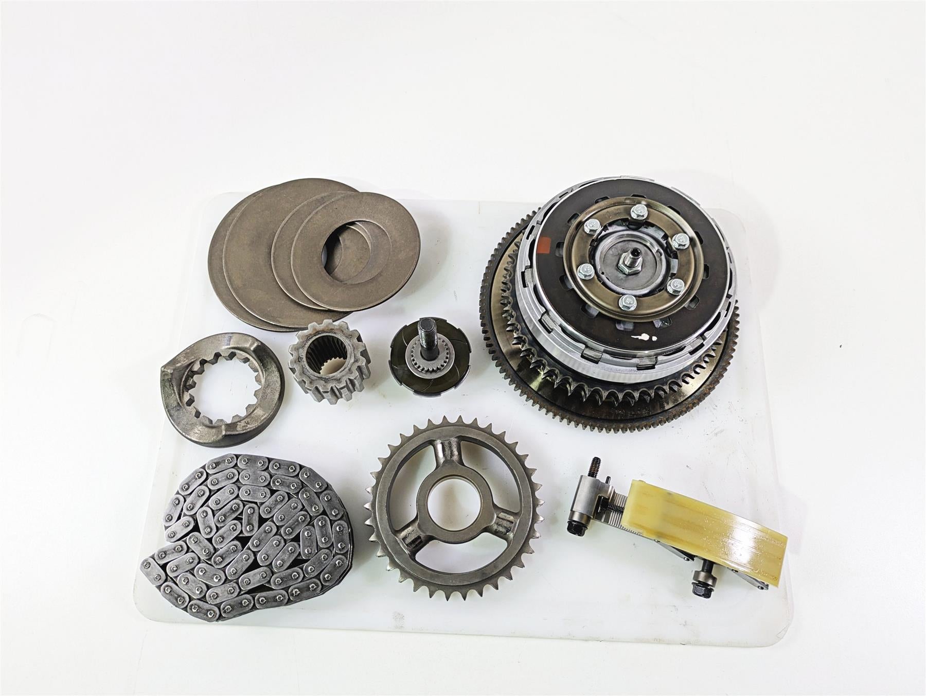 2008 Harley FXCWC Softail Rocker Primary Drive Clutch Kit 37813-06A {{ shop.shopifyCountryName }} - Mototech271