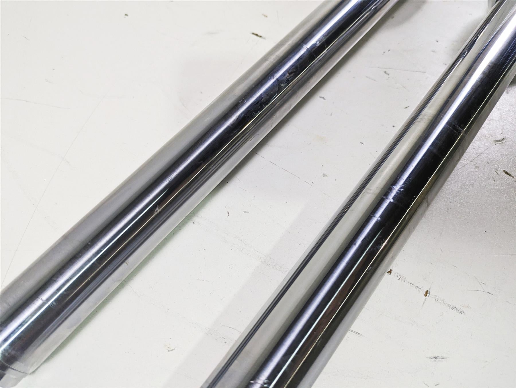 2003 Harley Dyna FXDL Low Rider 100TH Front Fork Leg Set 39mm 45947-00 45948-00 {{ shop.shopifyCountryName }} - Mototech271