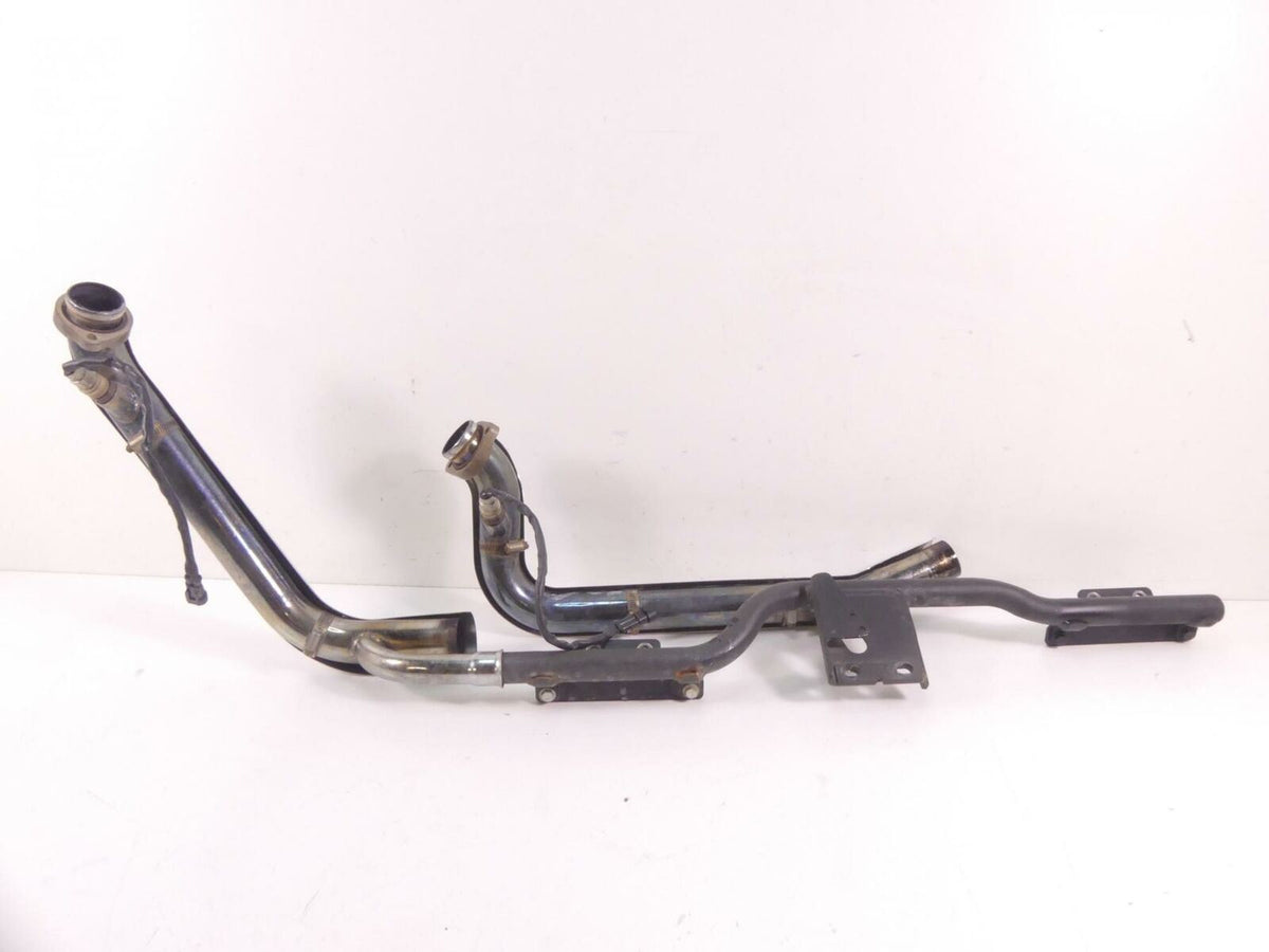2009 Harley FXCW Softail Rocker Exhaust Pipe Headers Manifold Set +Mount 66795-0 {{ shop.shopifyCountryName }} - Mototech271