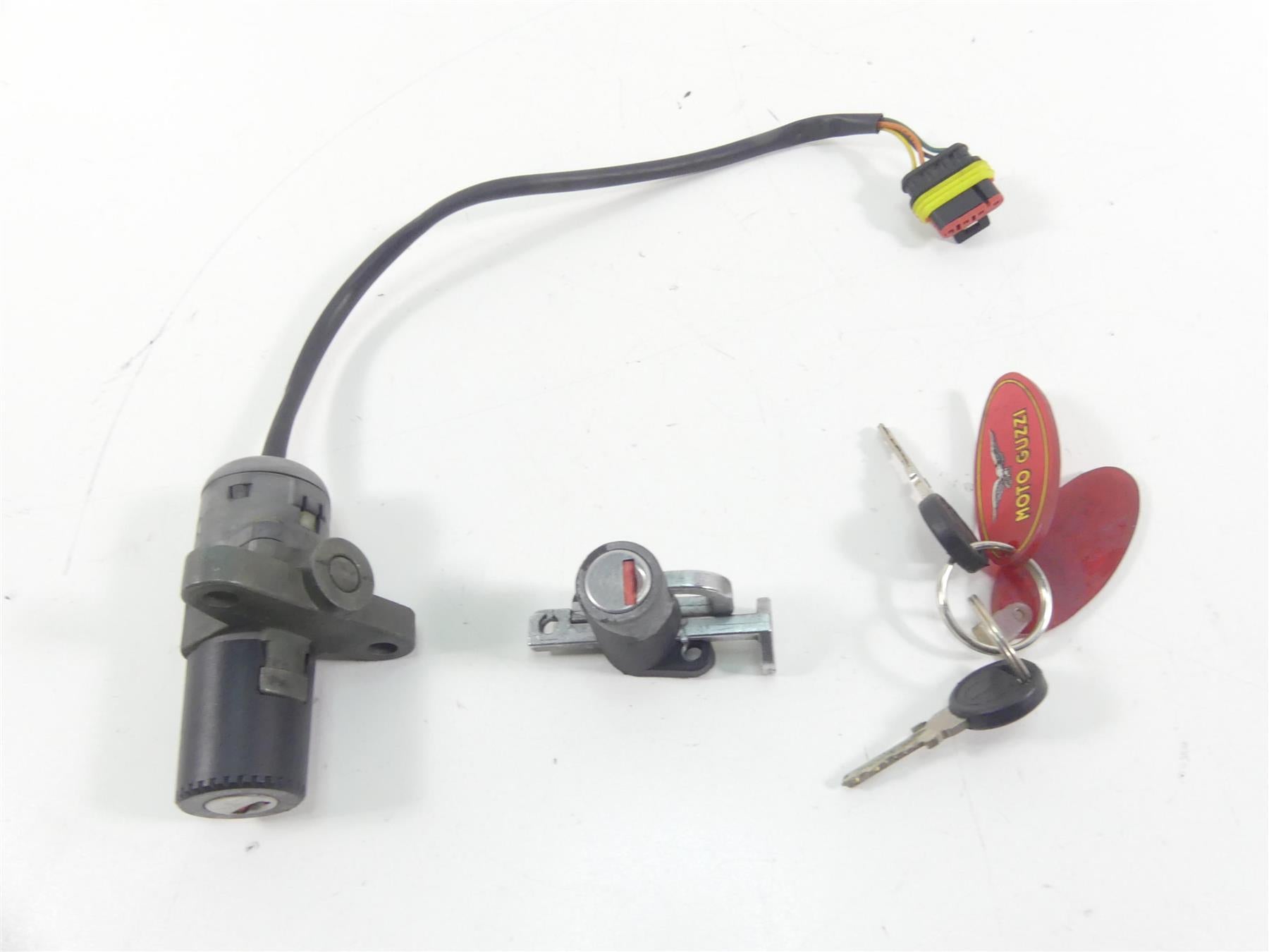2001 Moto Guzzi California Sp 1100 Ignition Switch Key Lock Set GU03736801 {{ shop.shopifyCountryName }} - Mototech271
