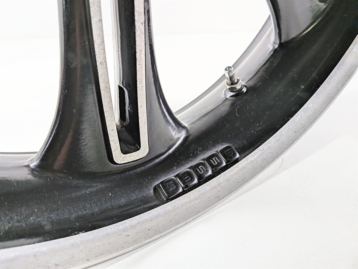 2013 Victory Vision Tour Straight Black Front Wheel Rim 18x3.5 1521383 {{ shop.shopifyCountryName }} - Mototech271