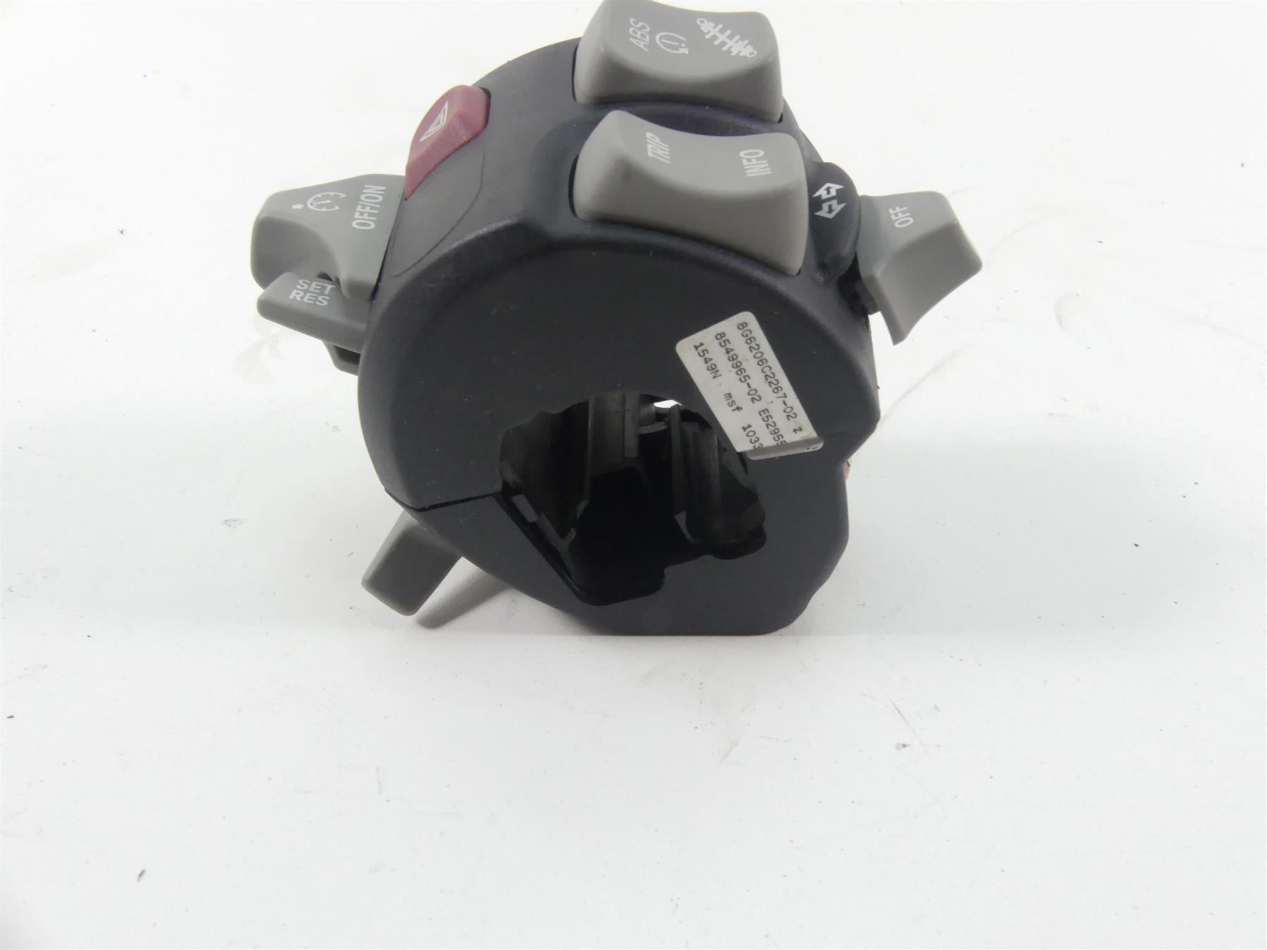 2016 BMW S1000XR K49 Left Hand Esa Abs Cruise Control Switch - Read 61318549965 {{ shop.shopifyCountryName }} - Mototech271