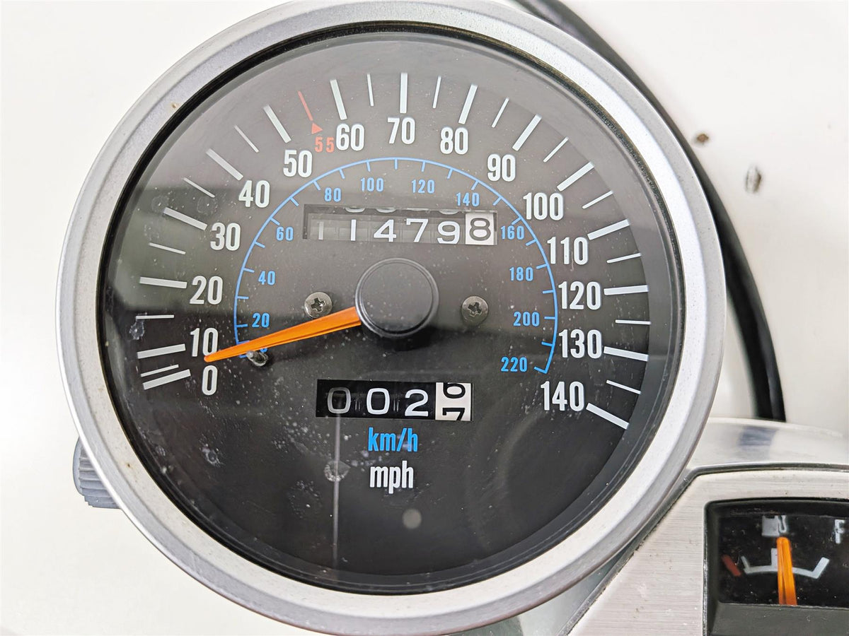 1989 Kawasaki VN750 Vulcan Speedometer Tacho Gauge Instrument 11K 25005-1408 {{ shop.shopifyCountryName }} - Mototech271