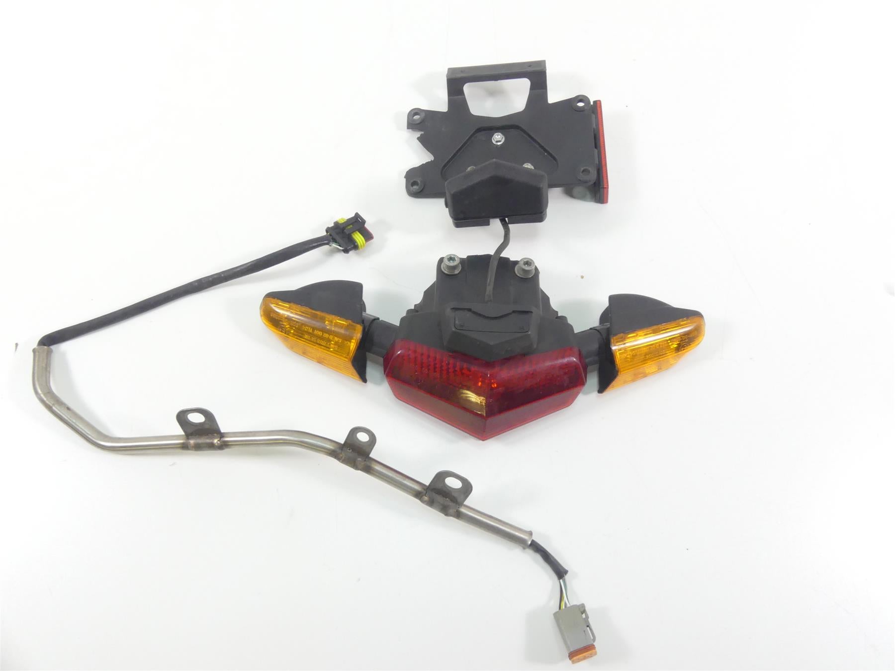 2004 Ducati 999 SBK Taillight Blinker License Plate Holder Set - Read 52510121A {{ shop.shopifyCountryName }} - Mototech271