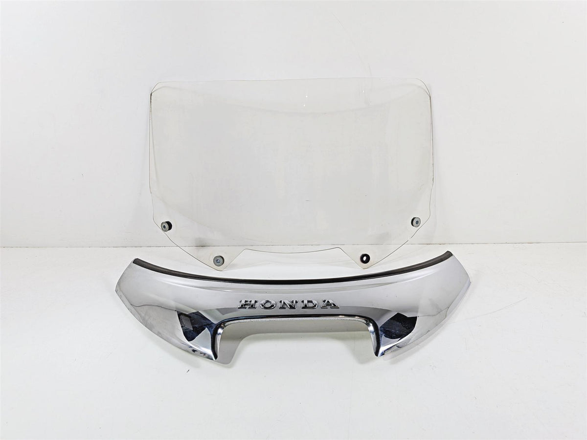 2000 Honda GL1500 Valkyrie Interstate Windshield & Chrome Cover 64110-MBY-000-Mototech271