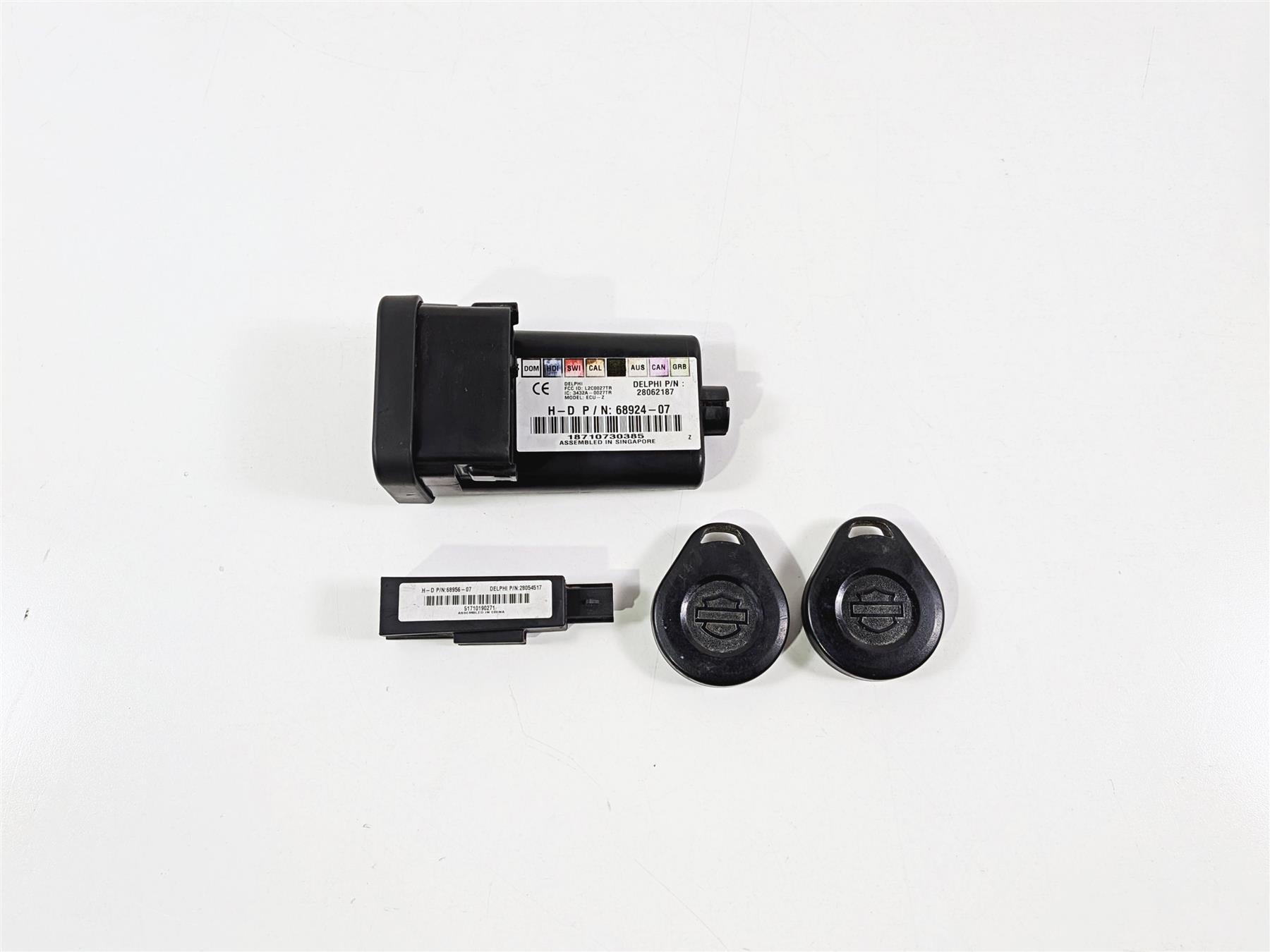 2011 Harley Touring FLHTCU CVO Electra Glide Tssm Module Fob & Antenna 68924-07-Mototech271