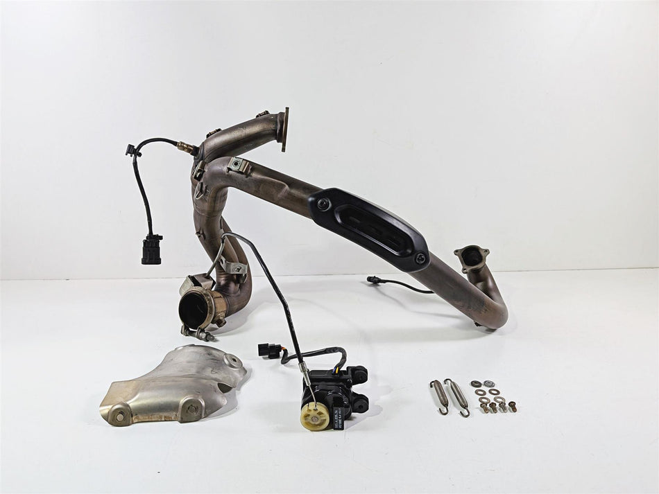 2016 Ducati Hypermotard 939 SP Exhaust Header & Actuator Motor - Read 570P3342B
