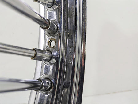 1998 Harley Touring FLHRCI Road King 21x2.15 Front Wheel Fat Spoke - Dent {{ shop.shopifyCountryName }} - Mototech271