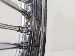 1998 Harley Touring FLHRCI Road King 21x2.15 Front Wheel Fat Spoke - Dent
