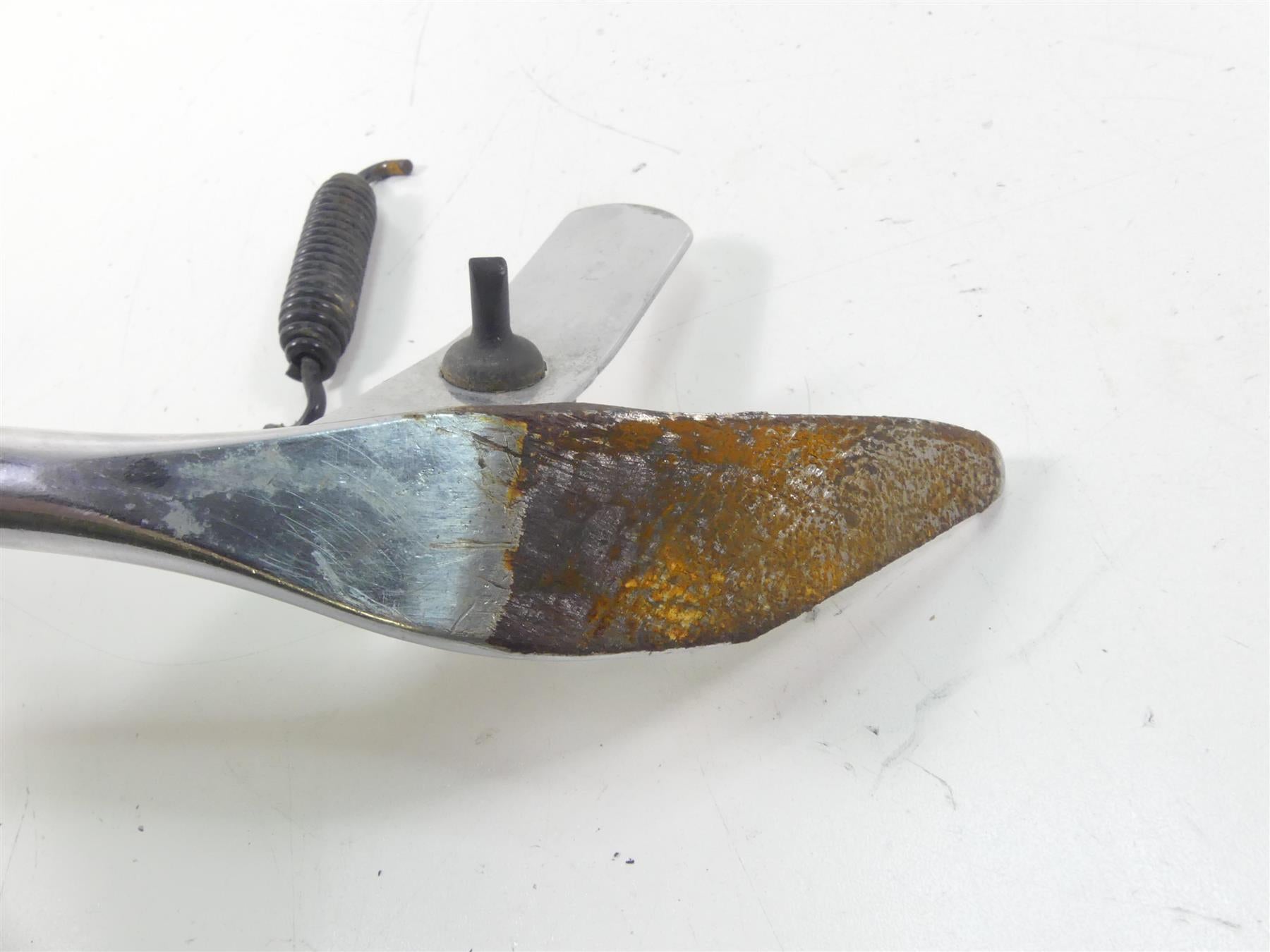 2008 Harley FXCWC Softail Rocker C Side Kickstand Kick Jiffy Stand ...