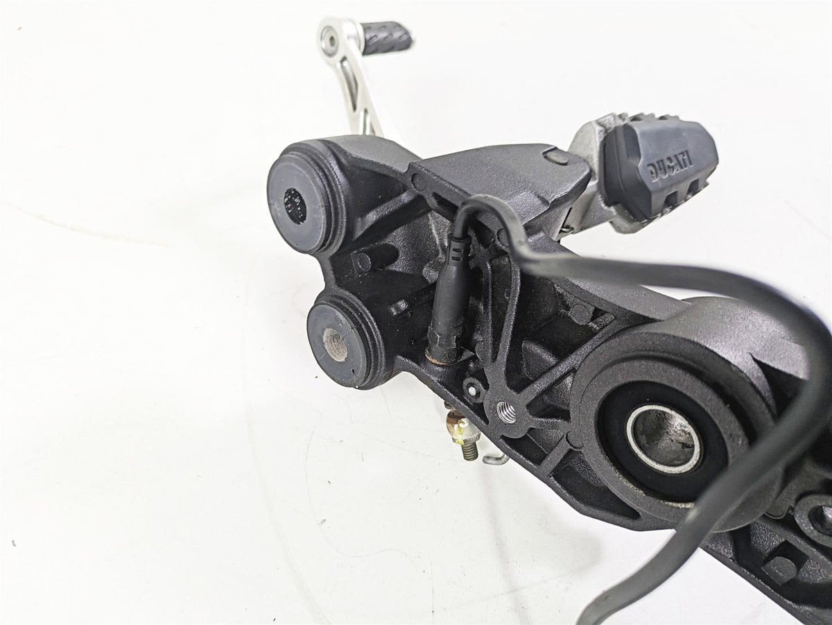 2015 Ducati Hypermotard 821 SP Right Footpeg Bracket & Brake Lever 82412101BA {{ shop.shopifyCountryName }} - Mototech271