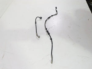 2015 Harley FXDF Dyna Fat Bob Rear Abs Brake Line Set 46872-12B 46871-12A