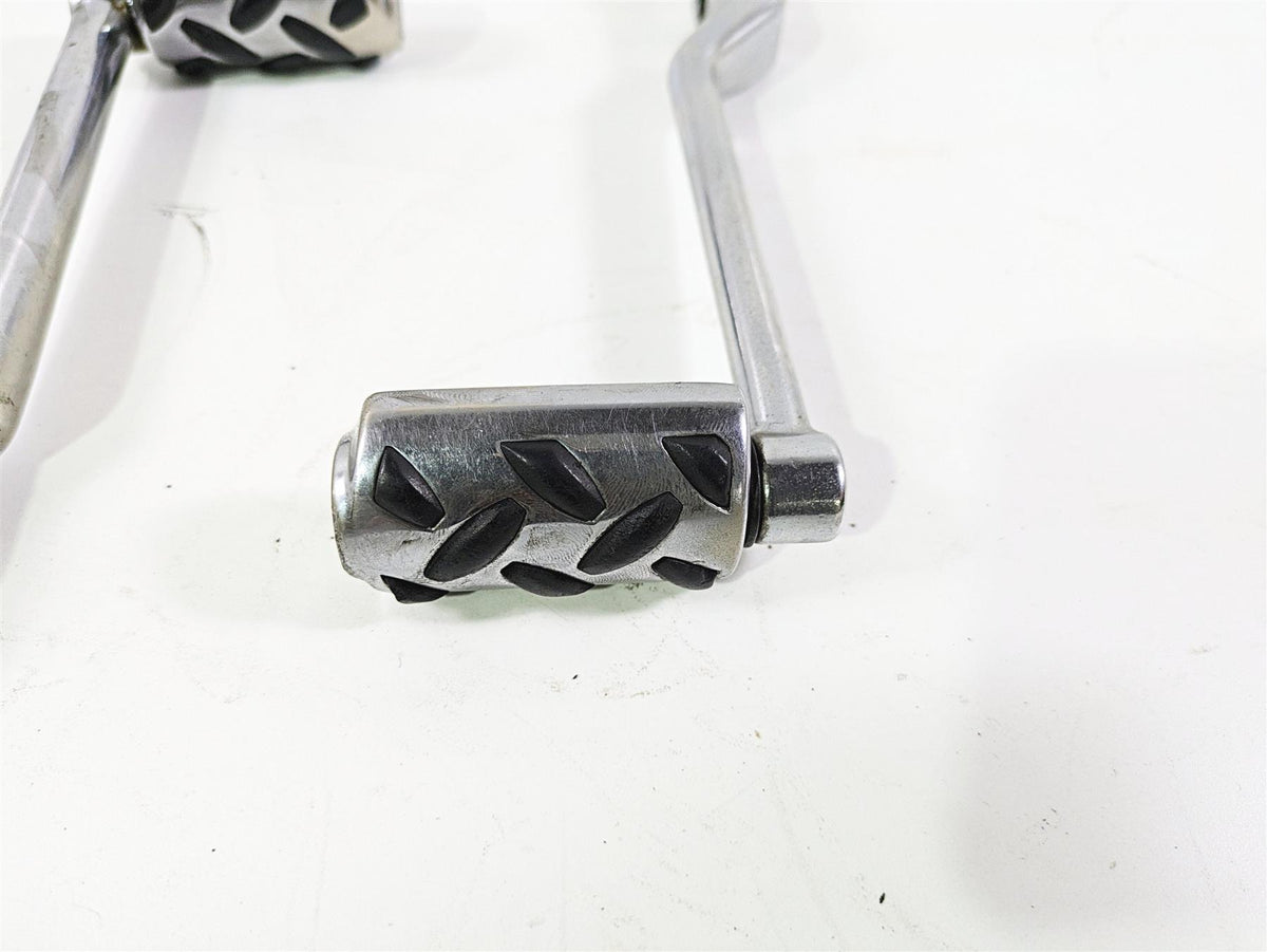 2005 Harley Touring FLHRI Road King Chrome Shifter Lever Pedal Pegs {{ shop.shopifyCountryName }} - Mototech271
