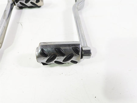 2005 Harley Touring FLHRI Road King Chrome Shifter Lever Pedal Pegs {{ shop.shopifyCountryName }} - Mototech271