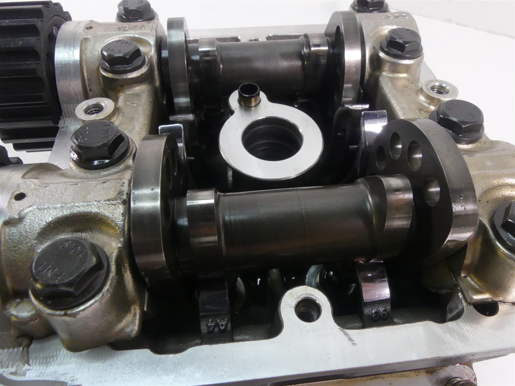 2015 Ducati Diavel Carbon Red Rear Vertical Cylinder Head - 12K 30123564AB {{ shop.shopifyCountryName }} - Mototech271