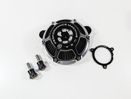 2017 Harley Touring FLHXS Street Glide Performance Machine MAX HP Air Cleaner Kit Black Contrast 577435 {{ shop.shopifyCountryName }} - Mototech271