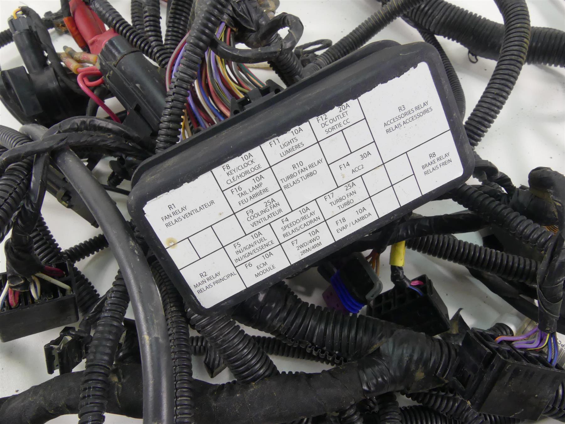 2018 Can Am Maverick X3 Turbo STD Main Wiring Harness Loom 710005788 {{ shop.shopifyCountryName }} - Mototech271