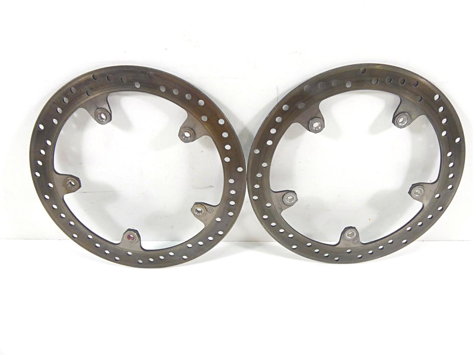 2013 BMW S1000RR K46 Front Brembo Brake Disc Rotors 320Mm 34117723493 {{ shop.shopifyCountryName }} - Mototech271