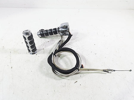 2002 Harley FLSTC Softail Heritage Right Chrome Hand Control Switch 71684-06A {{ shop.shopifyCountryName }} - Mototech271