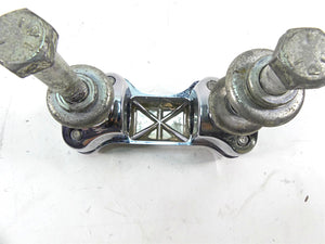 2002 Harley FLSTCI Softail Heritage Chrome Handlebar Holder Riser Set 56567-86B | Mototech271