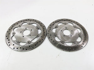 2015 Harley FXDF Dyna Fat Bob Front Brake Rotor Disc Set 46717-10