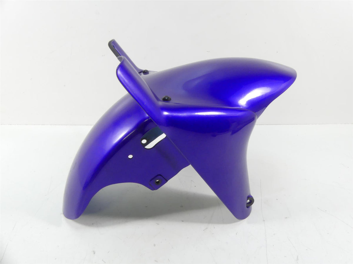 2001 Kawasaki ZX600J2 ZX6R Ninja Front Oem Blue Fender 35004-1421 {{ shop.shopifyCountryName }} - Mototech271