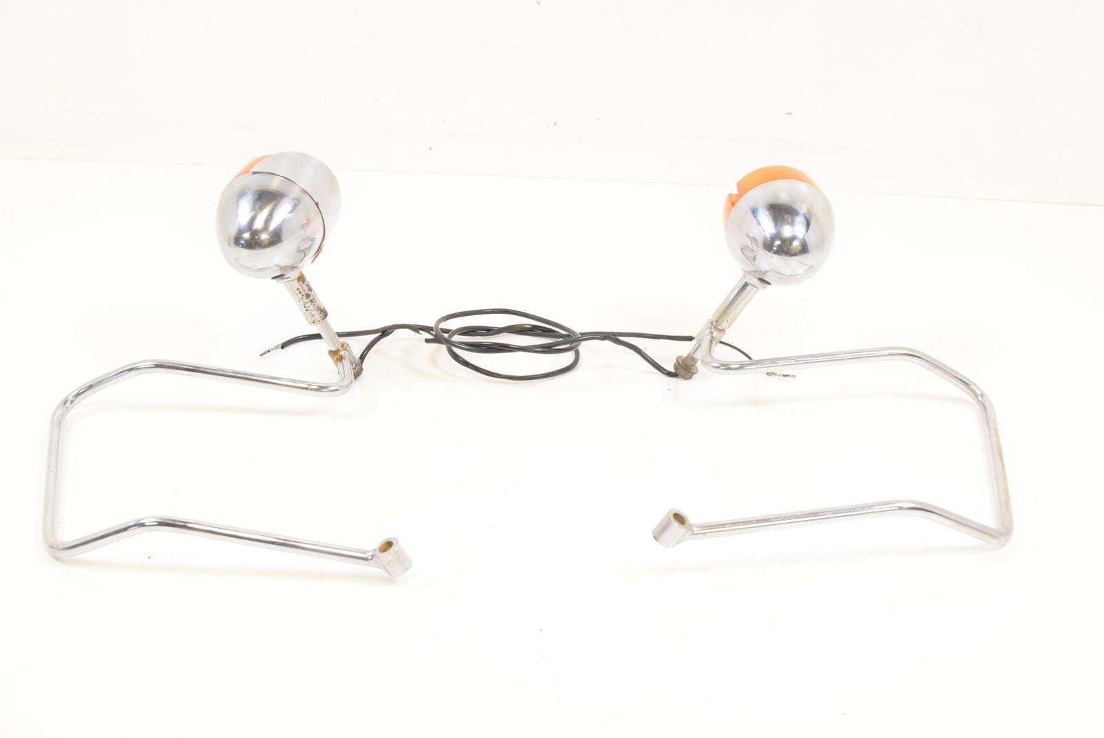 1992 Harley Dyna FXDC Super Glide Custom Rear Turn Signal Saddlebag Mount SET {{ shop.shopifyCountryName }} - Mototech271