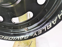 Load image into Gallery viewer, 2015 Harley FXDF Dyna Fat Bob Front Wheel Rim Straight 16x3 Black 43300254
