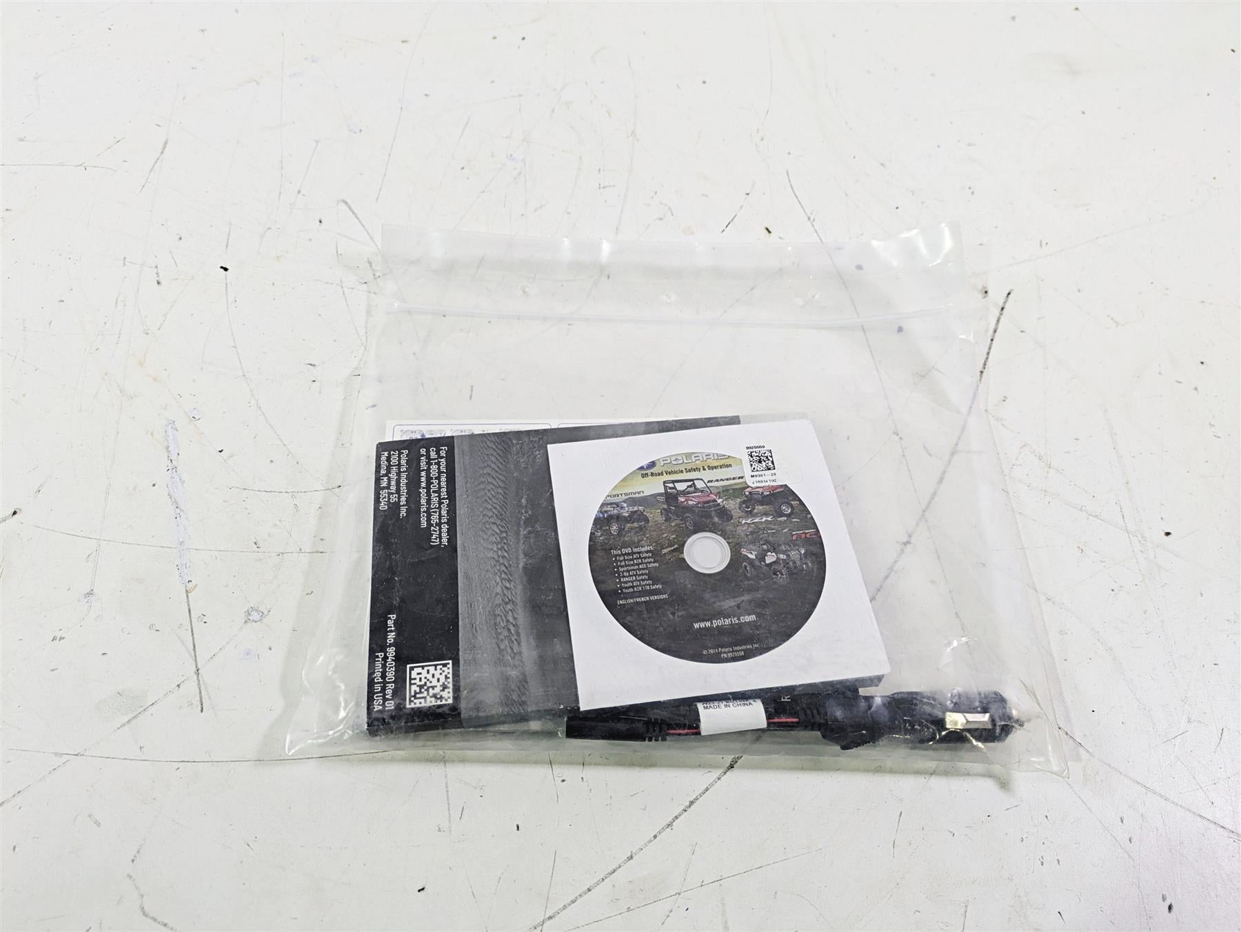 2022 Polaris RZR XP 4 1000 Premium Owners Manual + Adapter & CD - Set 9940390 {{ shop.shopifyCountryName }} - Mototech271