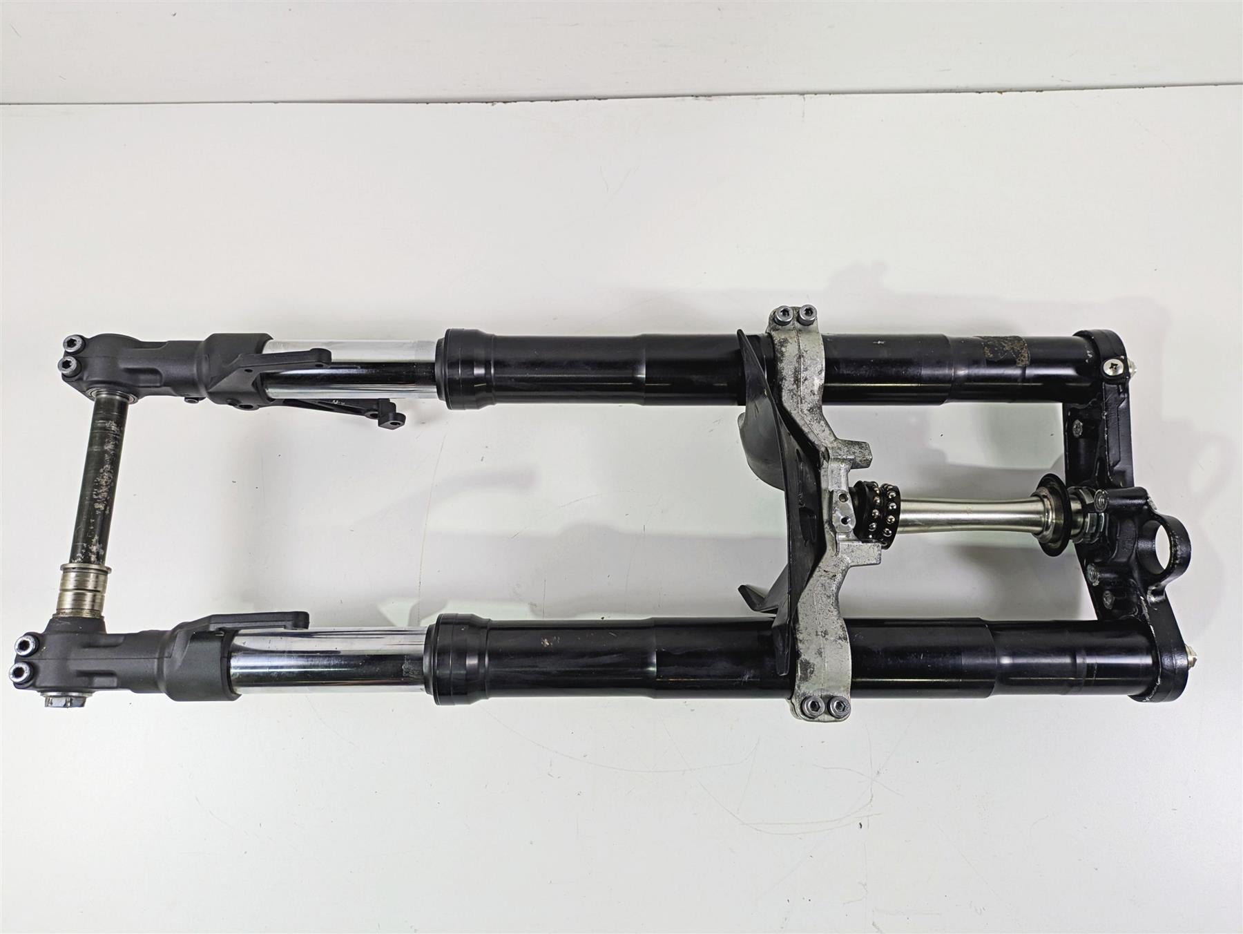 2002 Yamaha YZFR1 R1 Straight Front Fork Triple Tree Axle Set -Read 5PW-23102-01