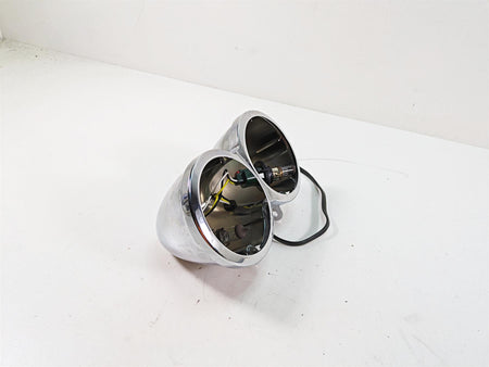 2009 Harley Dyna FXDFSE CVO Fat Bob Headlight Head Light Housing +Bulbs 69798-08 {{ shop.shopifyCountryName }} - Mototech271
